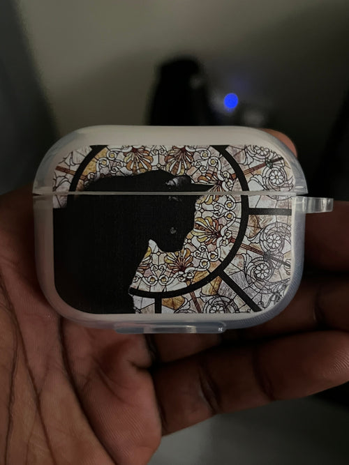 Cathedral Cat AirPods Case