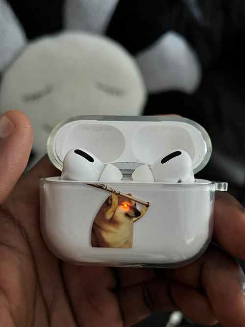 Angry Dog AirPods Case
