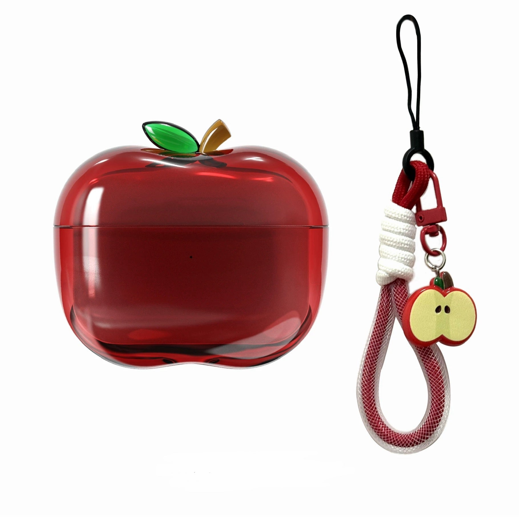 Red Apple AirPods Case